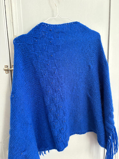 Vintage Blue Streetwear Scarf — additional view 6
