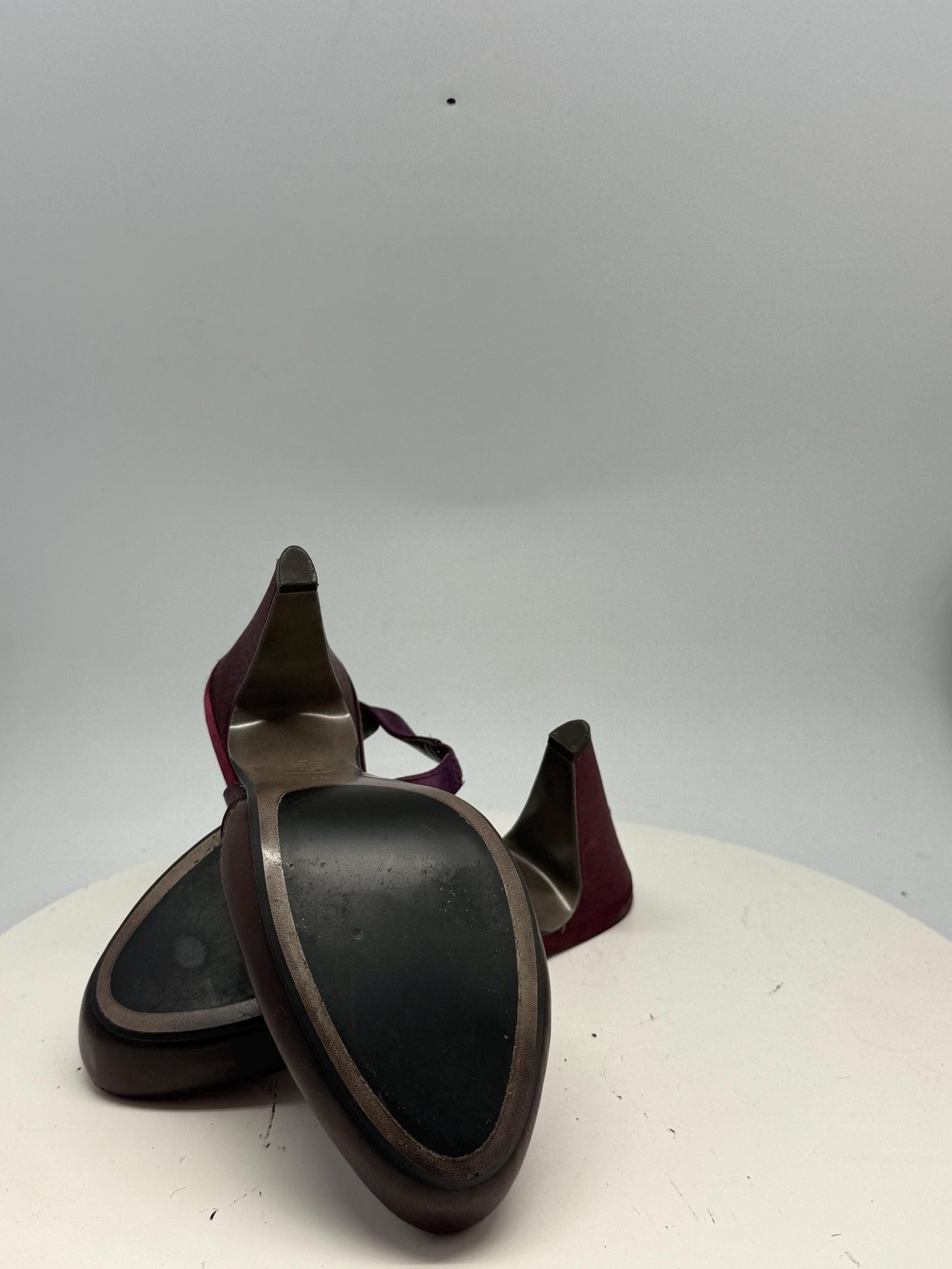 Burgundy Purple Luxury Heels — additional view 9
