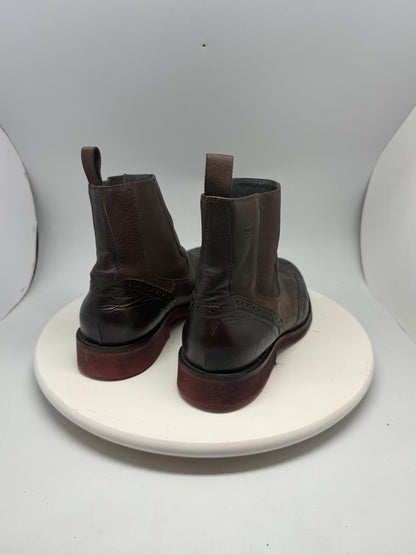 Brown Leather Chelsea Boots — additional view 5