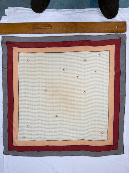 Vintage Valentino Silk Scarf — additional view 6