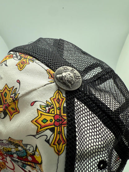 Ed Hardy White Tattoo Trucker Cap — additional view 10
