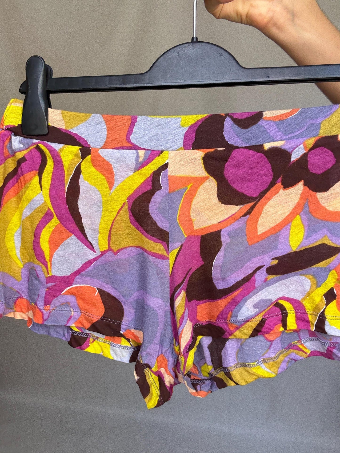 Vintage Dorothee Schumacher Colorful Shorts — back view