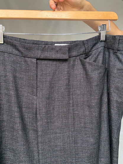 Vintage Rene Lezard Wool Trousers — back view