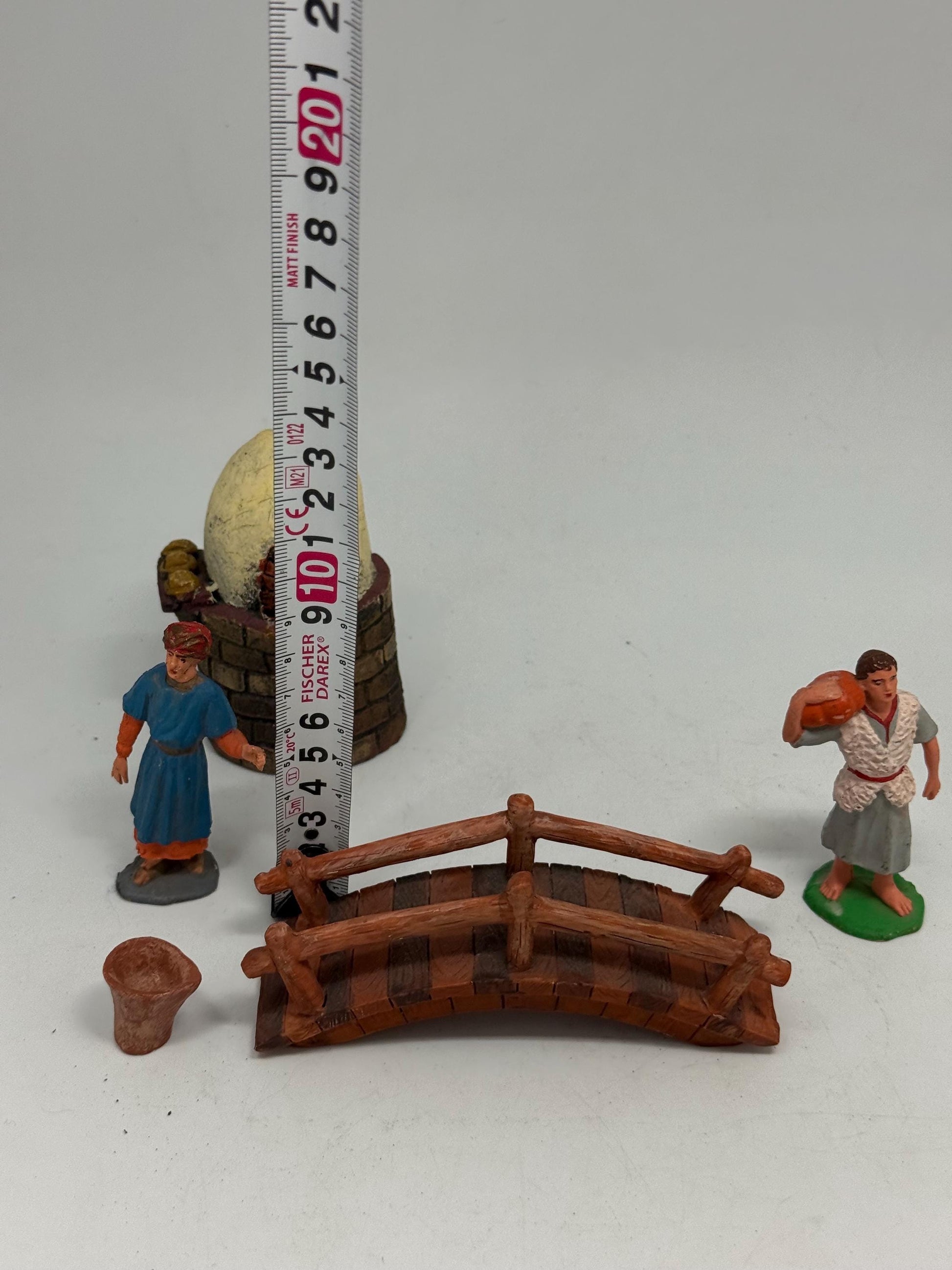 Vintage Painted Nativity Figurine Set — additional view 6