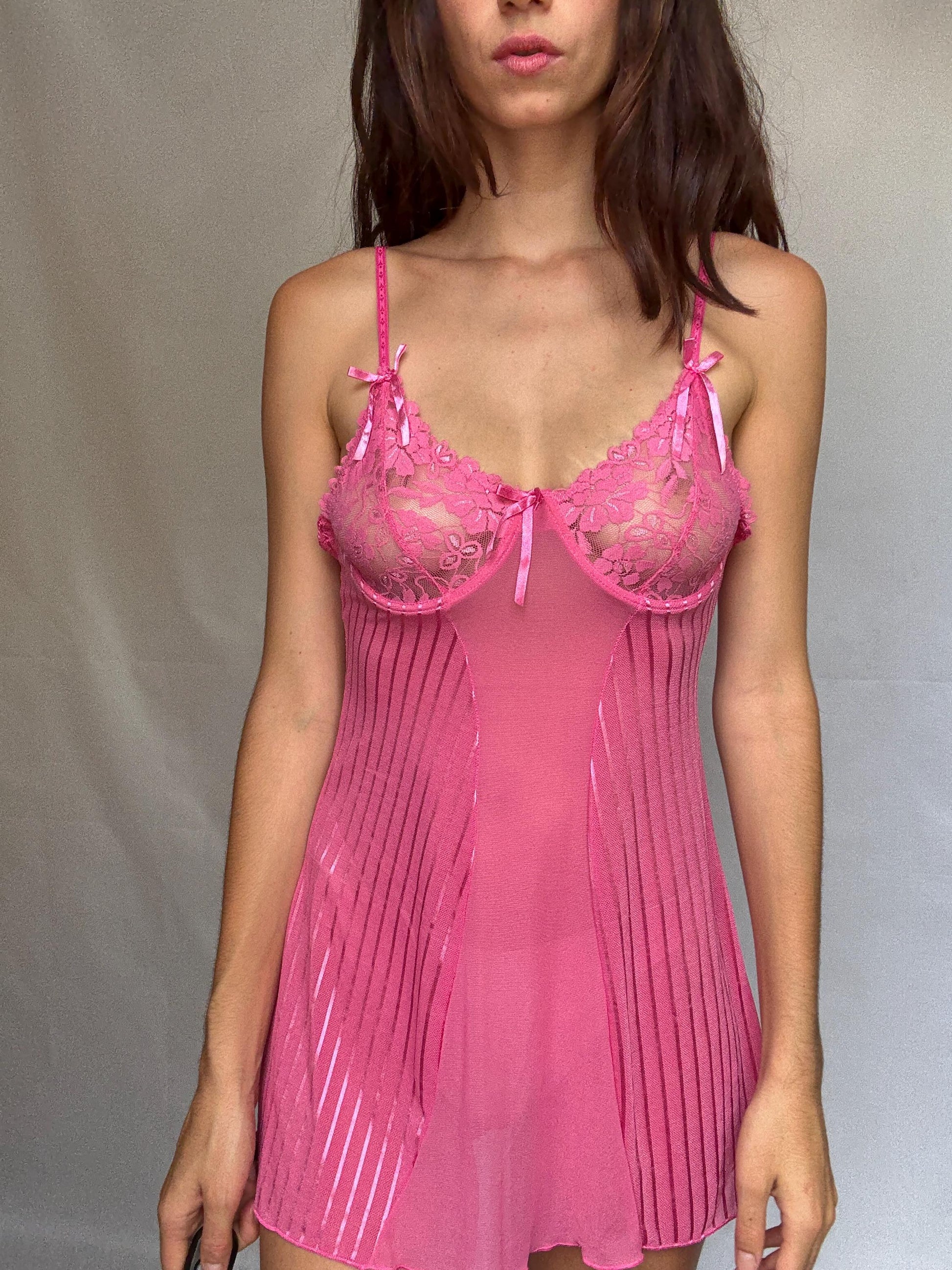 Pink Sheer Lingerie Set — additional view 8