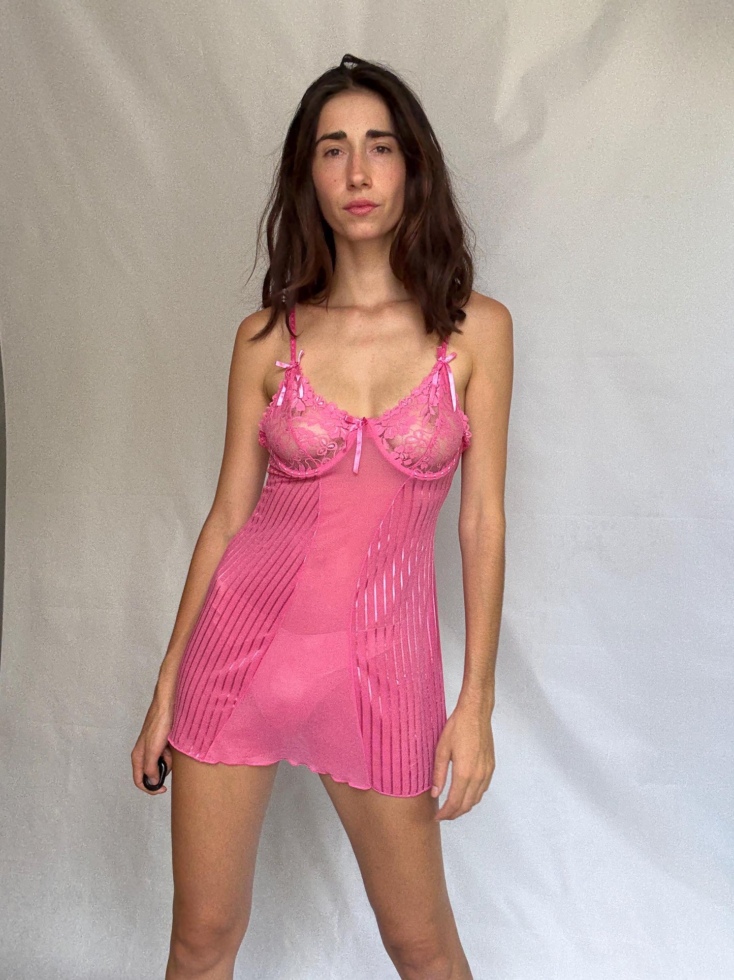 Pink Sheer Lingerie Set — additional view 14