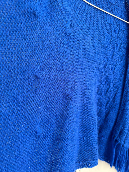 Vintage Blue Streetwear Scarf — additional view 5