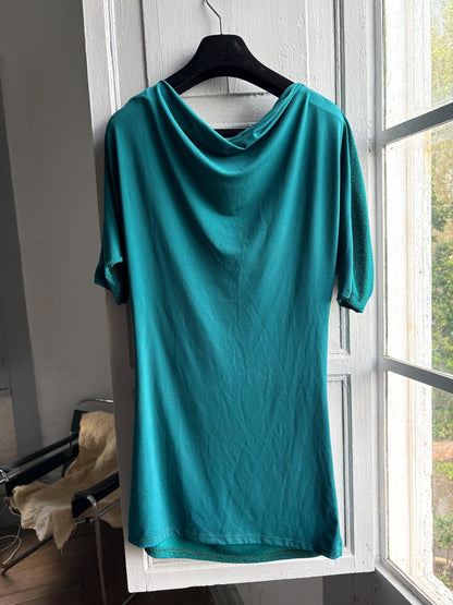 Vintage Teal Glitter Shimmer Shirt — additional view 7