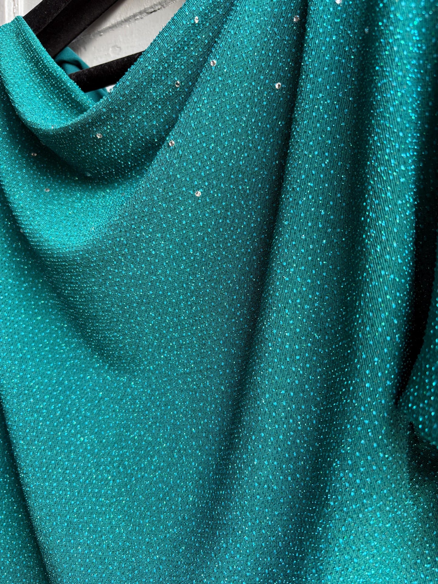 Vintage Teal Glitter Shimmer Shirt — additional view 10