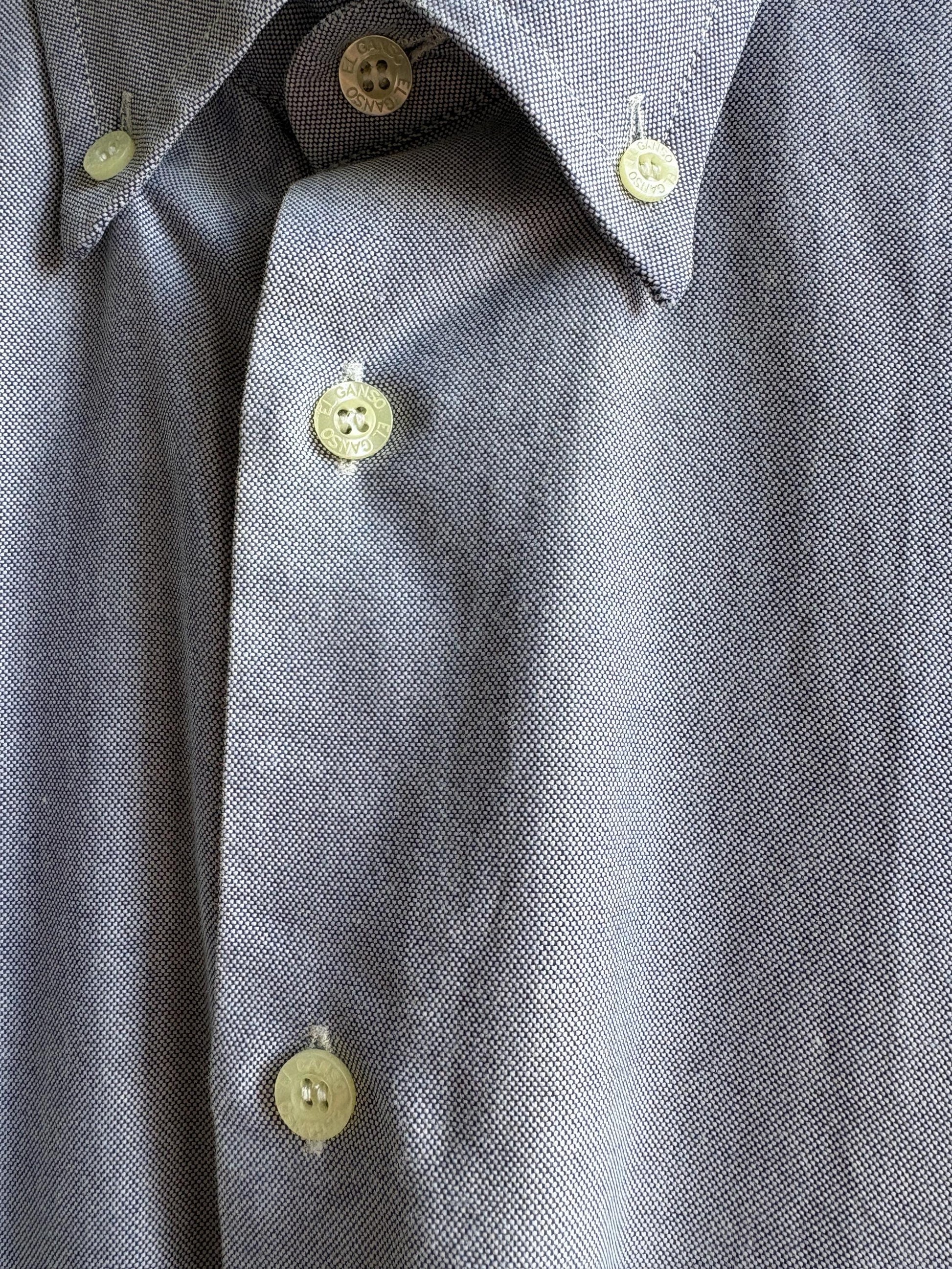 Light Blue Cotton Button-Up Shirt — additional view 5