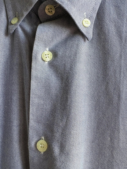 Light Blue Cotton Button-Up Shirt — additional view 5