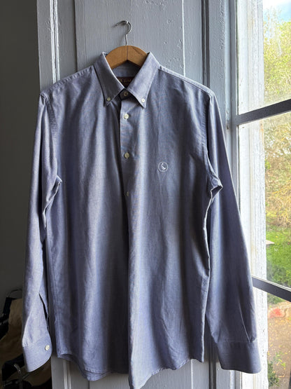 Light Blue Cotton Button-Up Shirt — additional view 9