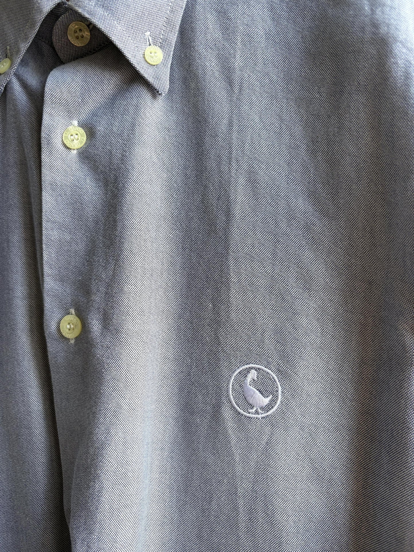 Light Blue Cotton Button-Up Shirt — additional view 6