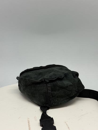 Vintage Black Leather Fanny Pack — additional view 14