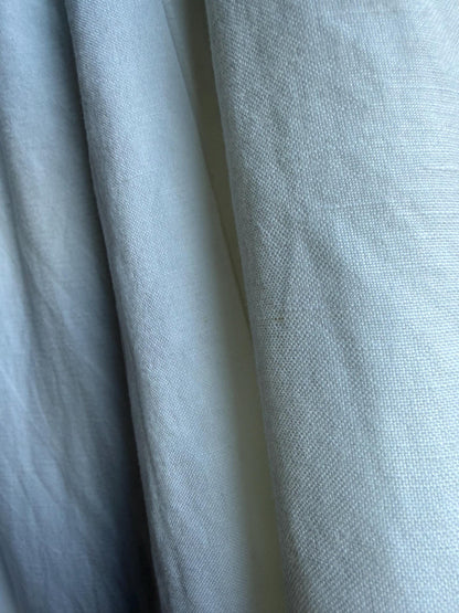Cottagecore White Linen Blend Midi Skirt — additional view 13