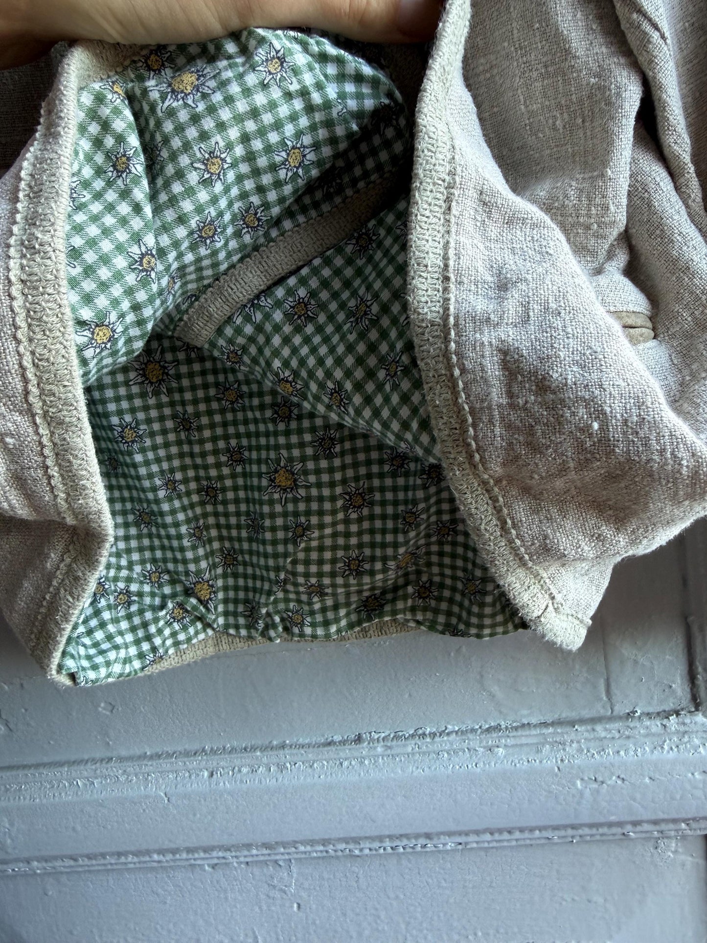 Vintage Linen Jacket for Kids — additional view 13