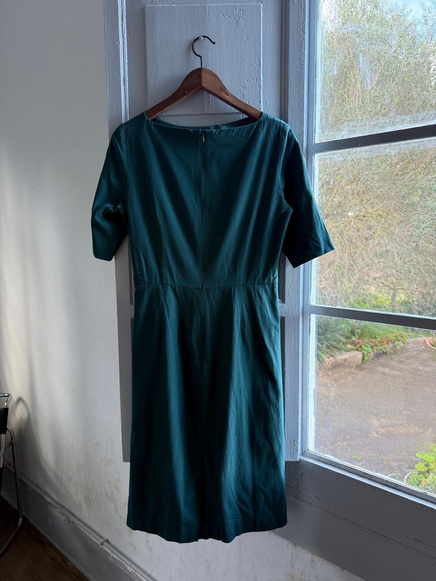 Teal Fitted Evening Dress by Max & Co. — additional view 13