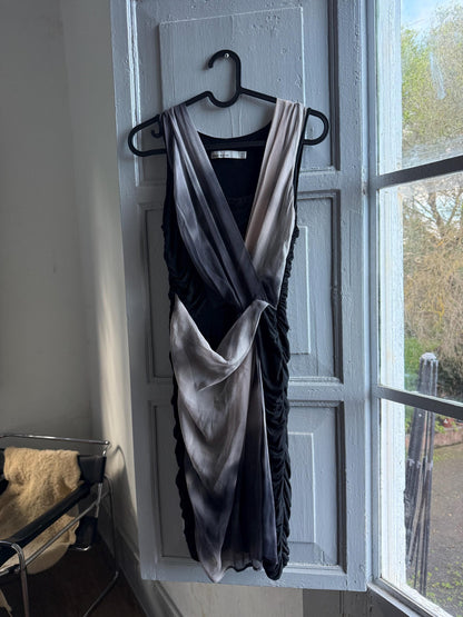 Silk Ombré Sleeveless Dress by Karen Millen — detail