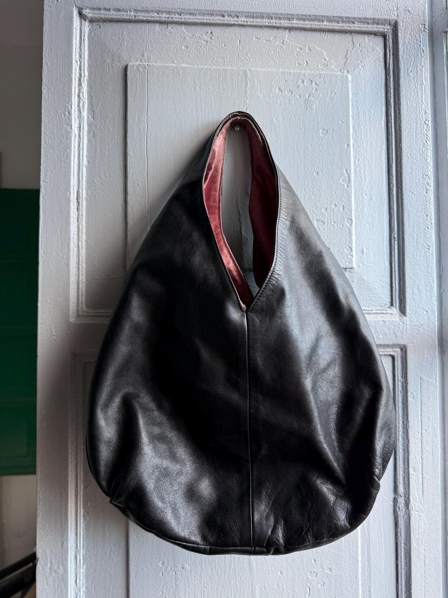 Gianni Chiarini Vintage Black Leather Bag — additional view 5