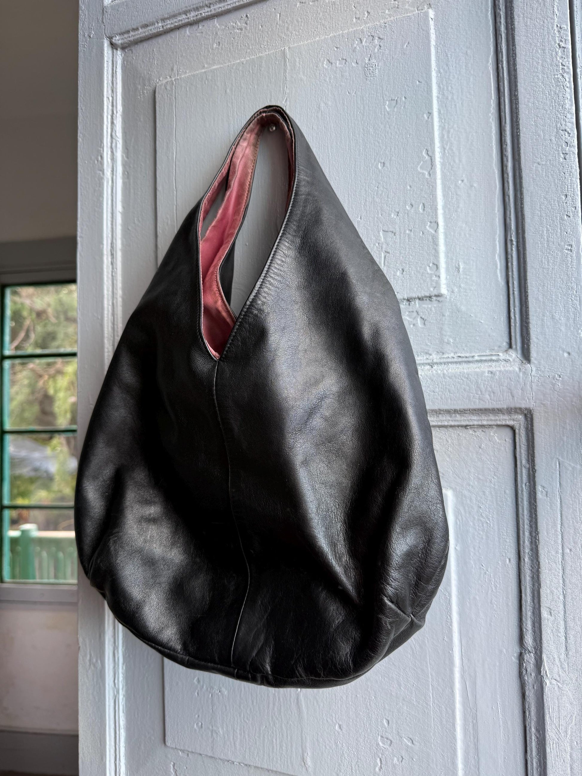 Gianni Chiarini Vintage Black Leather Bag — additional view 6