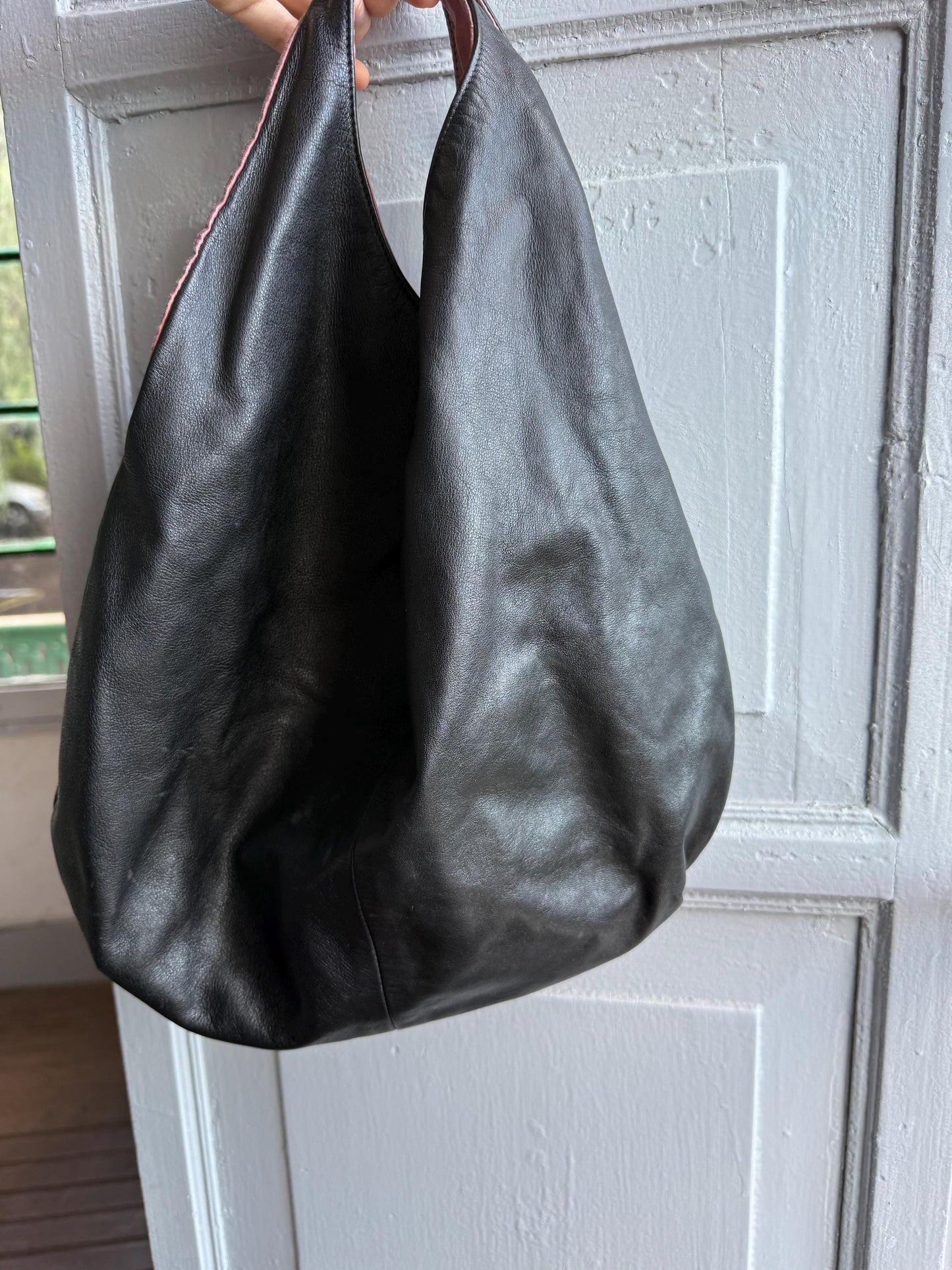 Gianni Chiarini Vintage Black Leather Bag — additional view 11