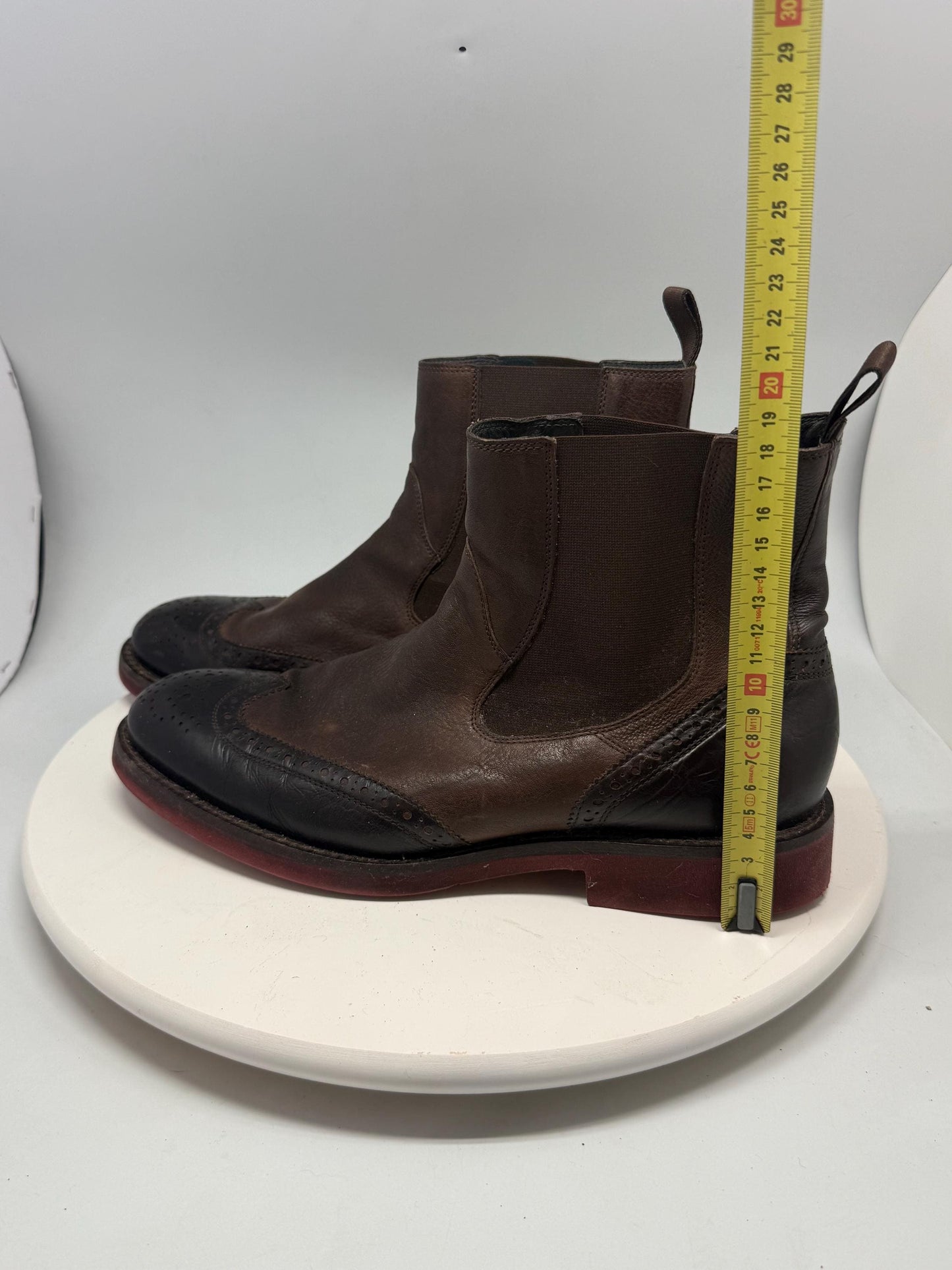 Brown Leather Chelsea Boots — additional view 10