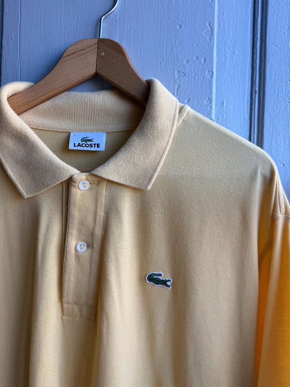 Vintage Yellow Lacoste Polo Shirt for Men — additional view 7