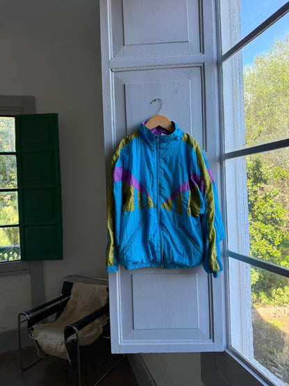 Vintage 90s Kids Windbreaker Jacket — back view