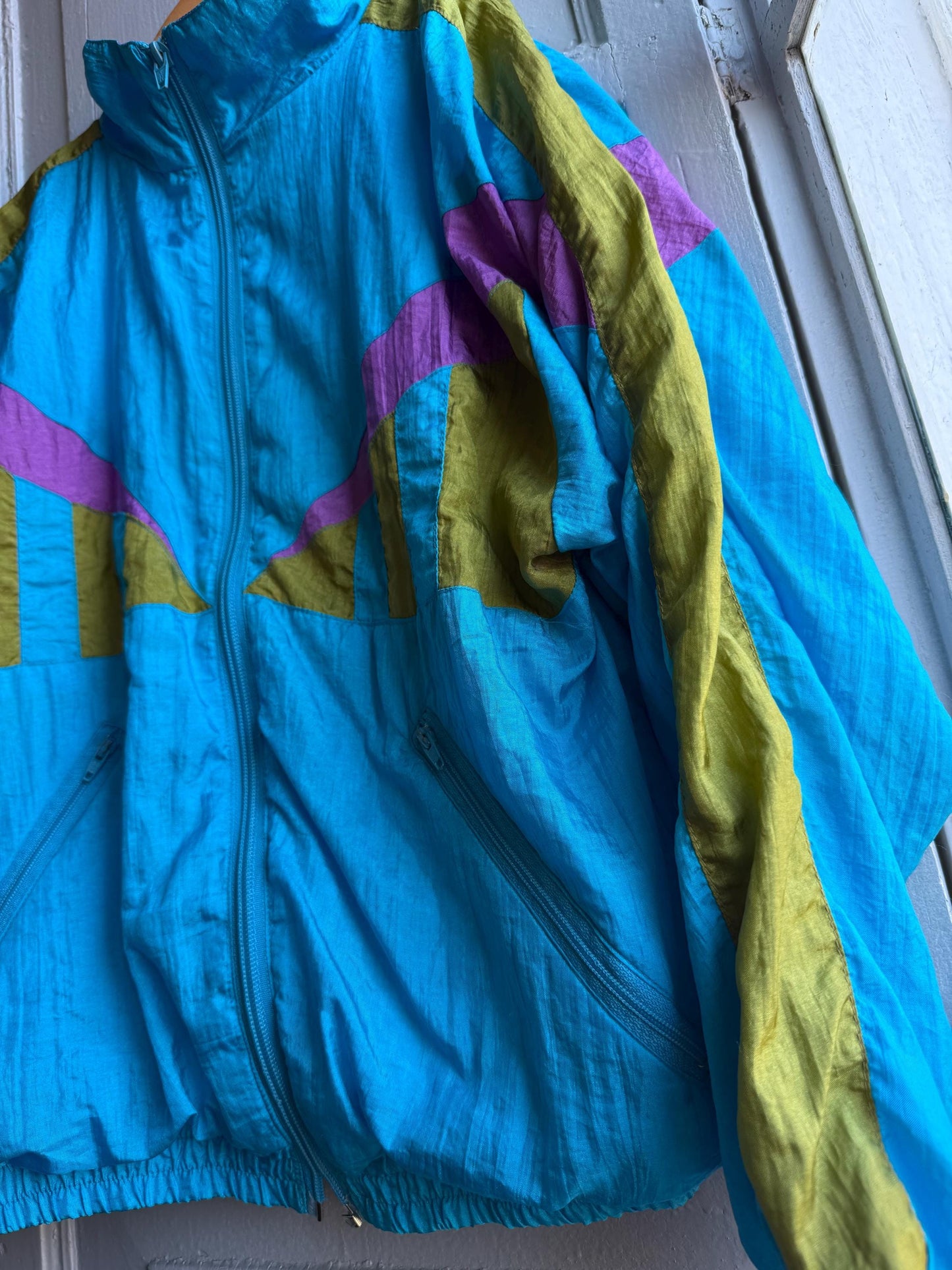 Vintage 90s Kids Windbreaker Jacket — additional view 8