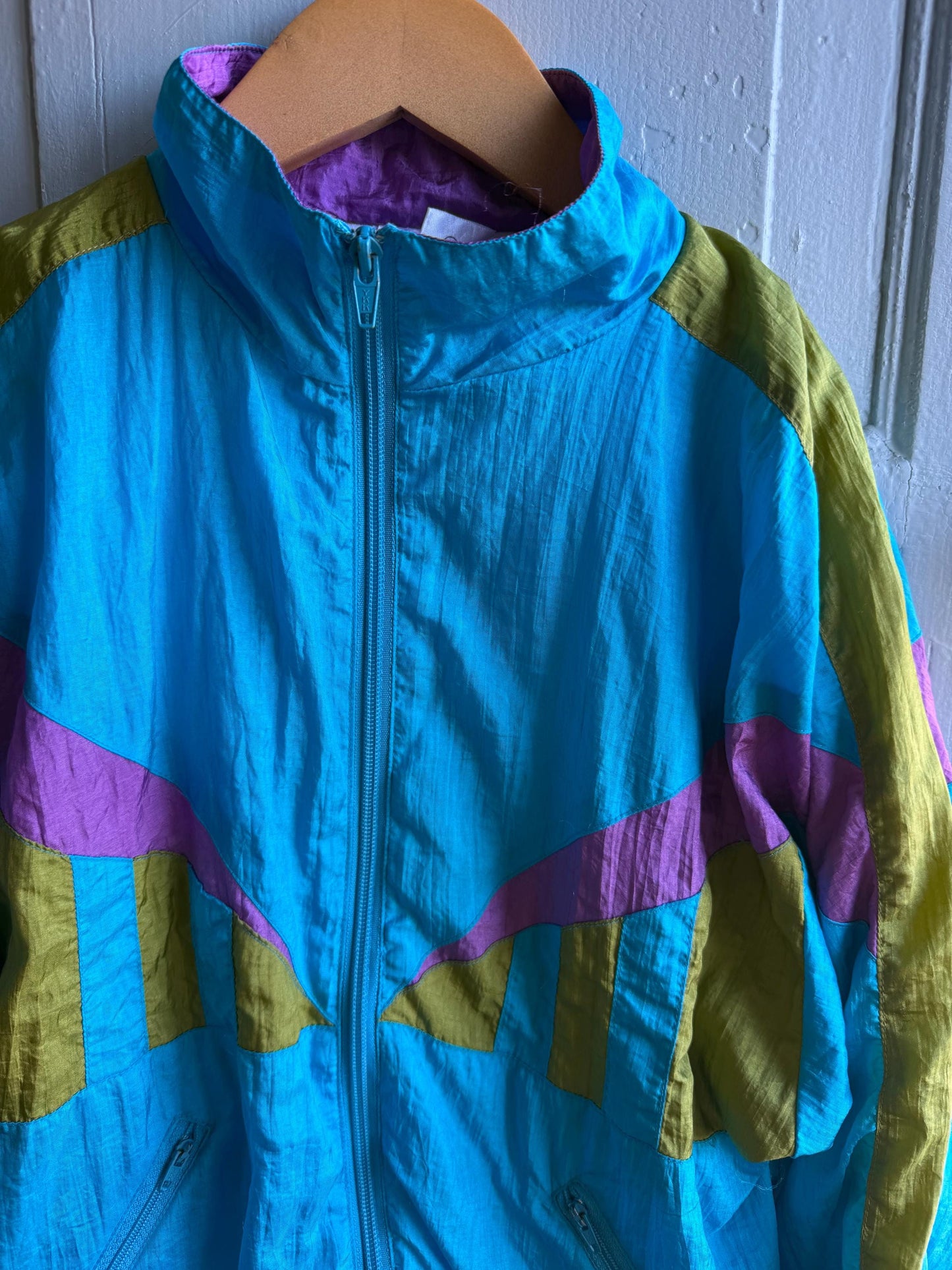 Vintage 90s Kids Windbreaker Jacket — additional view 9