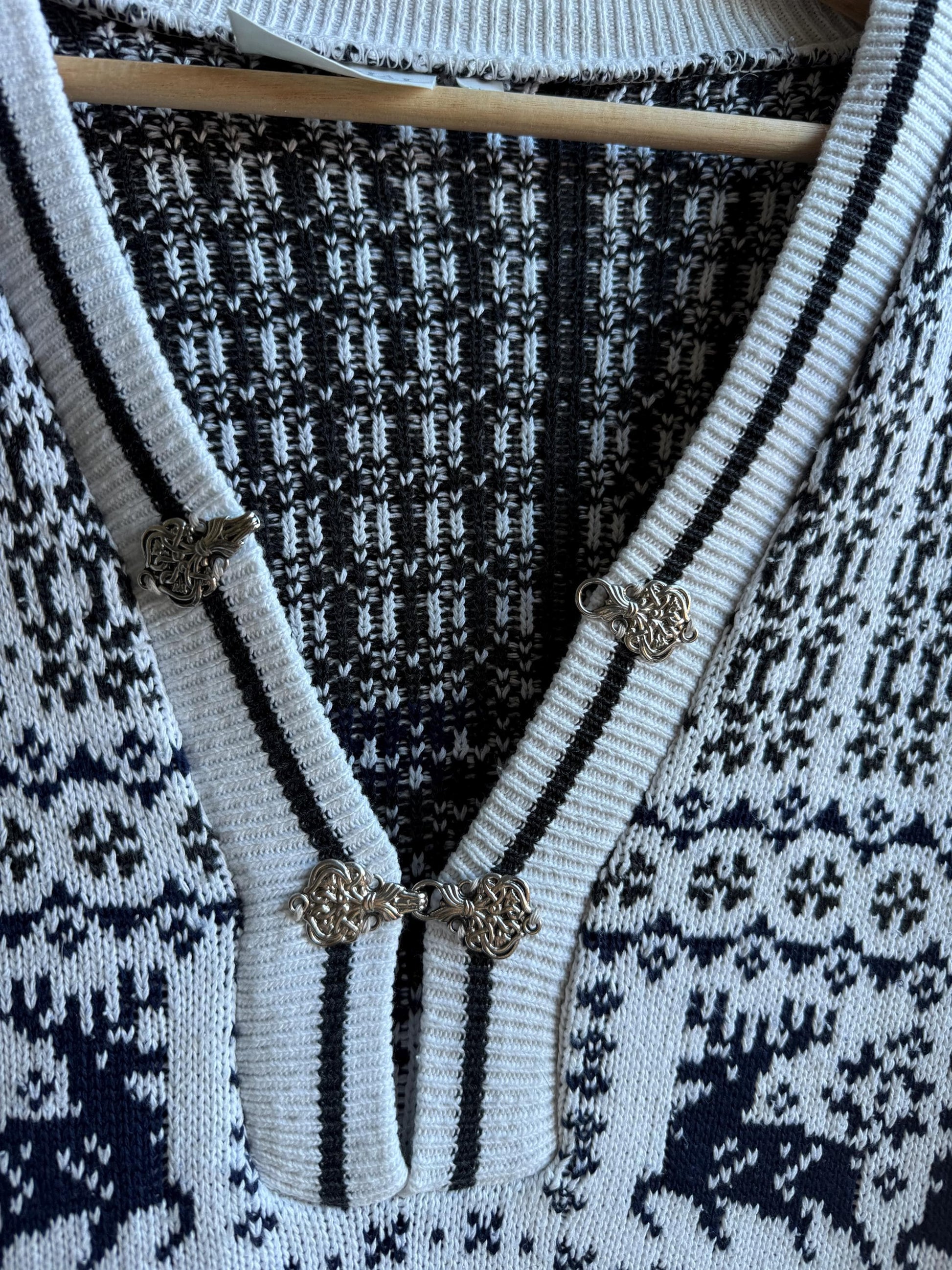 Vintage Fair Isle Norwegian Jumper — additional view 9