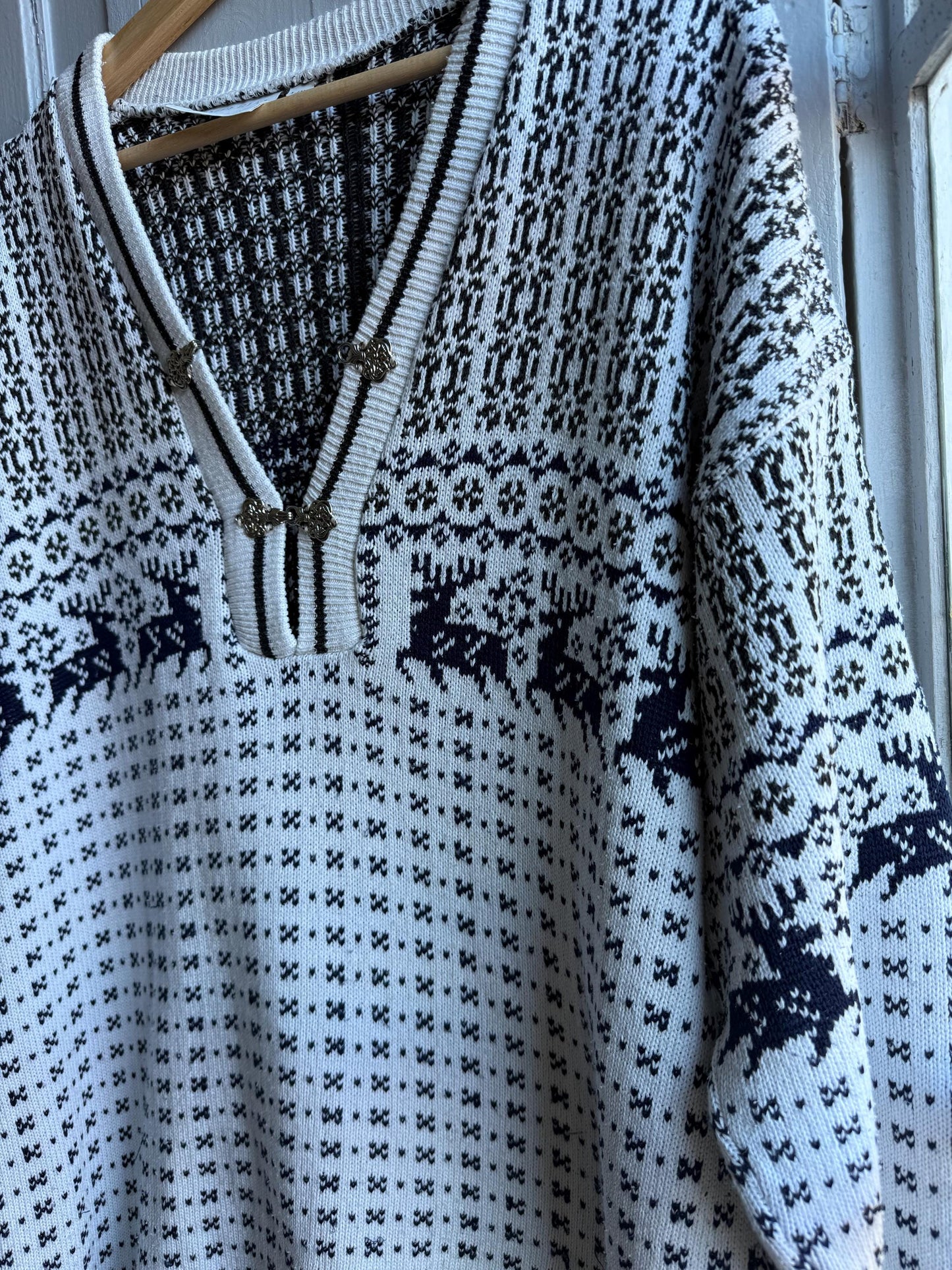 Vintage Fair Isle Norwegian Jumper — additional view 8