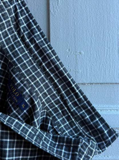 Polo Ralph Lauren Black White Plaid Shirt — additional view 9