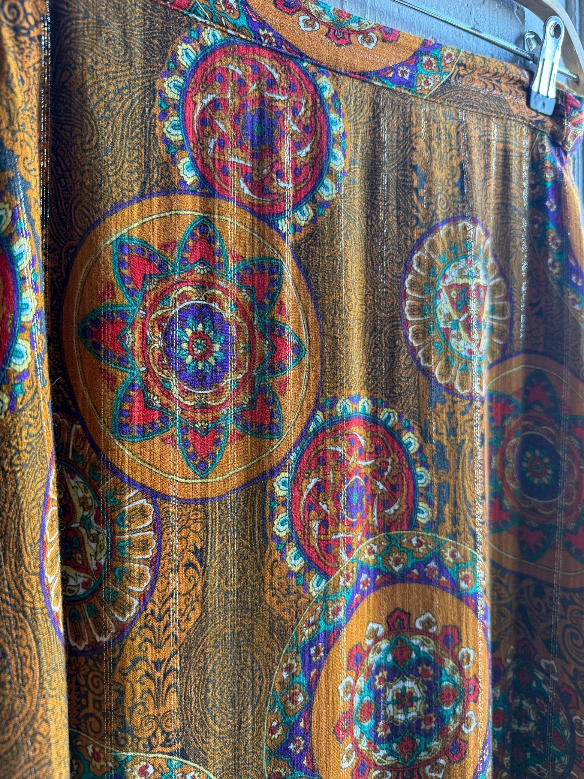 Vintage Desigual Floral Maxi Skirt — additional view 10