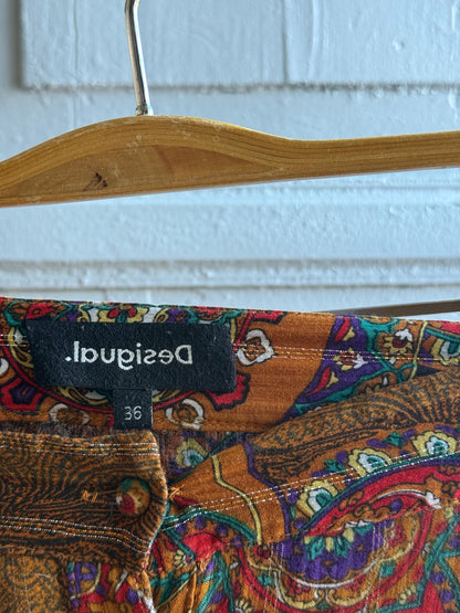 Vintage Desigual Floral Maxi Skirt — additional view 11