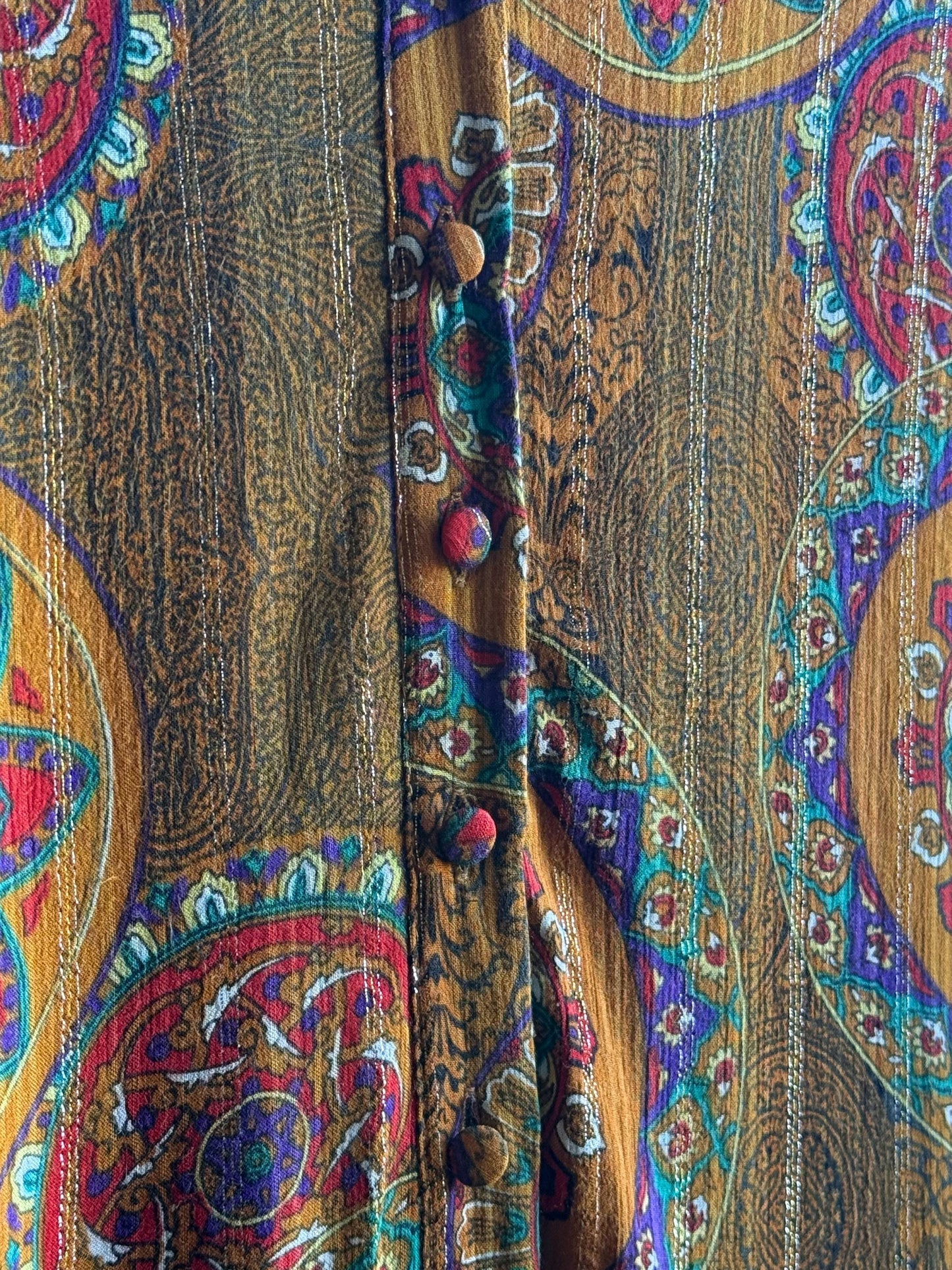 Vintage Desigual Floral Maxi Skirt — additional view 6