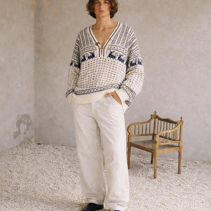 Vintage Fair Isle Norwegian Jumper