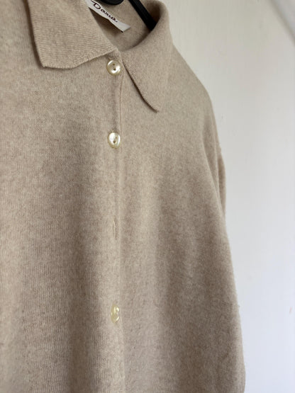 Vintage Off-White Merino Wool Vest — additional view 5