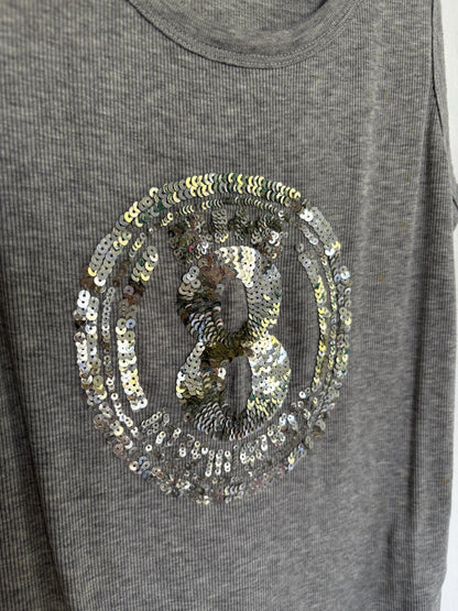 Grey Cotton Tank Top — additional view 6