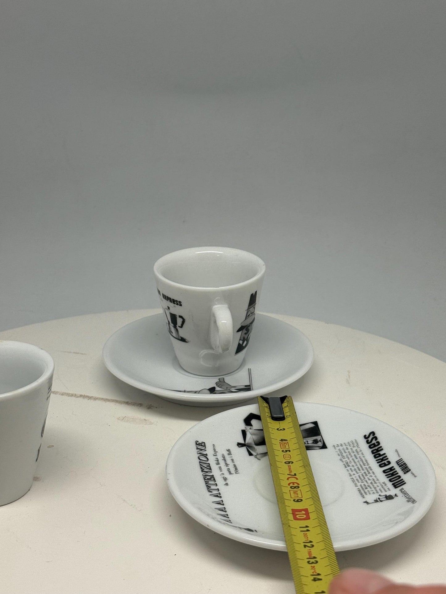 Vintage Bialetti Porcelain Espresso Cups Set — additional view 12