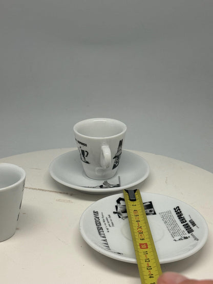 Vintage Bialetti Porcelain Espresso Cups Set — additional view 12