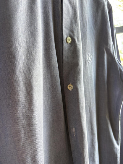 Light Blue Cotton Button-Up Shirt — additional view 7