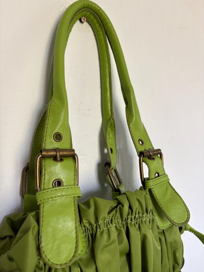 Y2K Green Shoulder Bag — detail