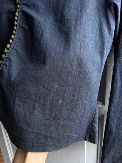 Vintage Y2K Blue and Green Women's Top — additional view 11