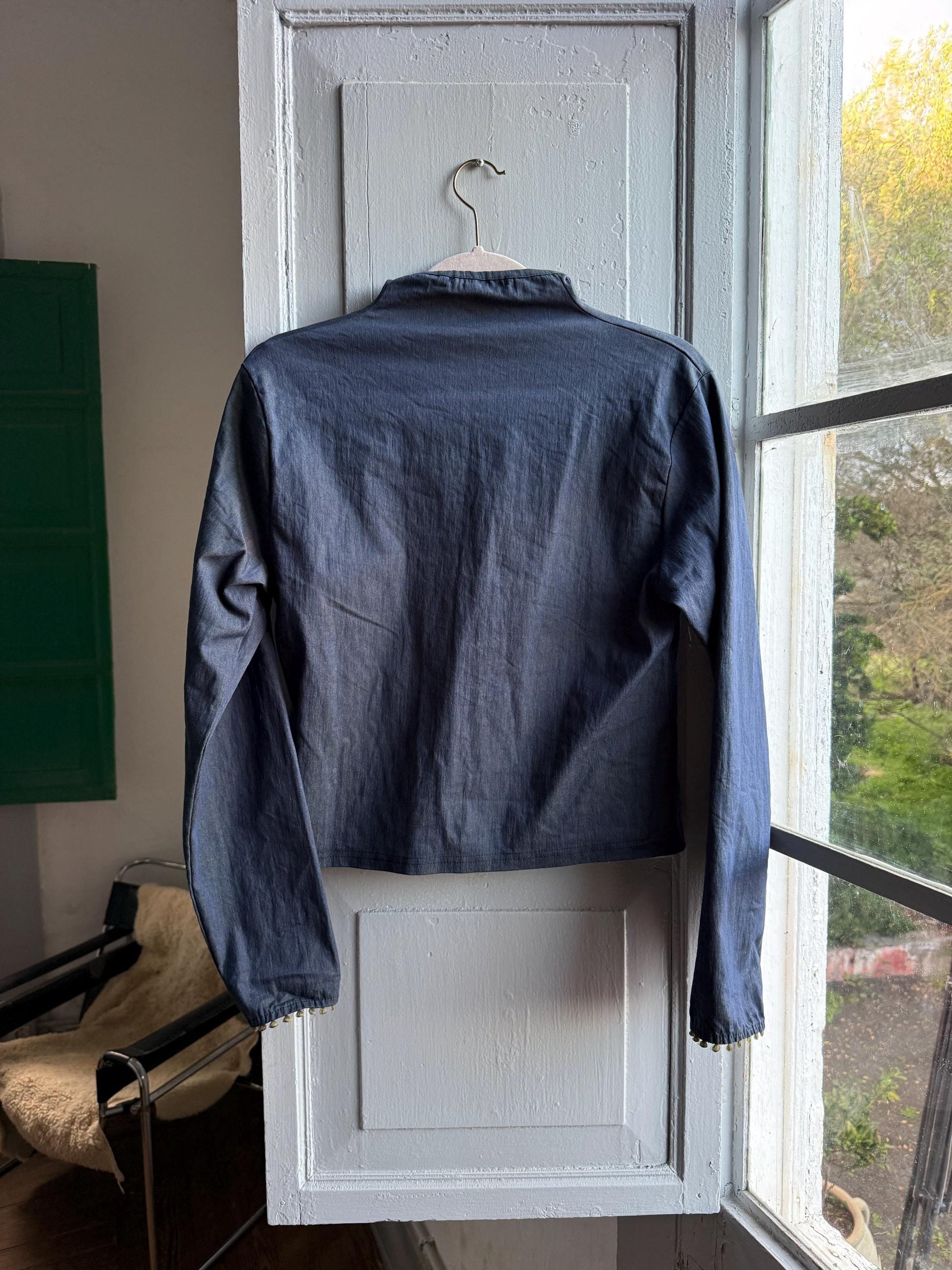 Vintage Y2K Blue and Green Women's Top — additional view 15