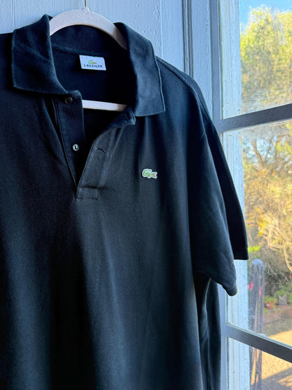 Vintage Lacoste Black Polo Shirt — additional view 7