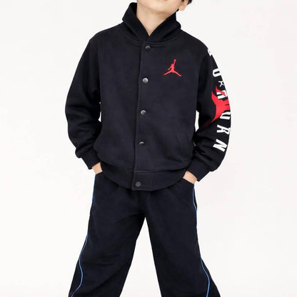 Jordan Black Bomber Jacket for Kids