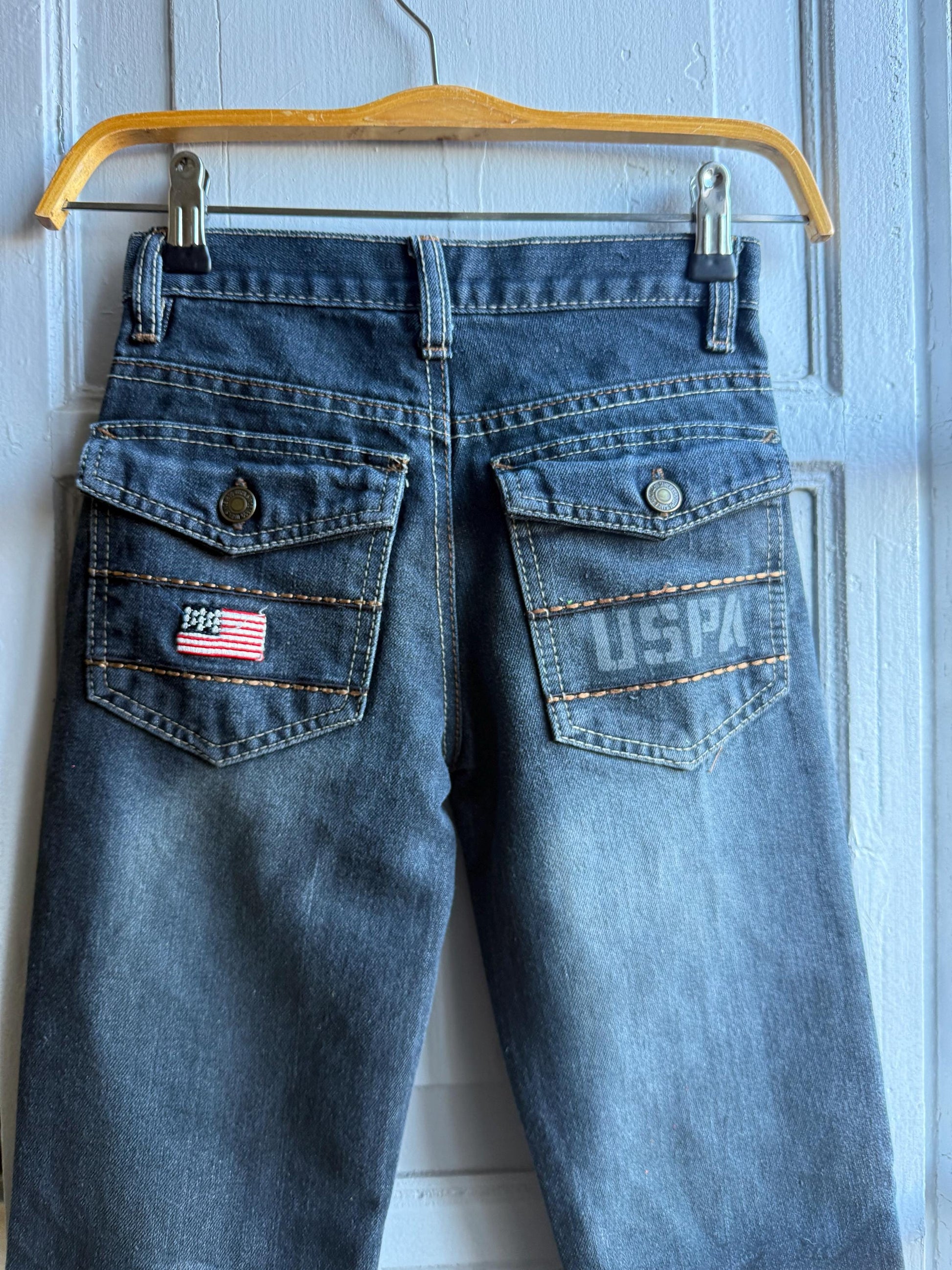 Blue Denim Straight Fit Jeans For Boys — additional view 9