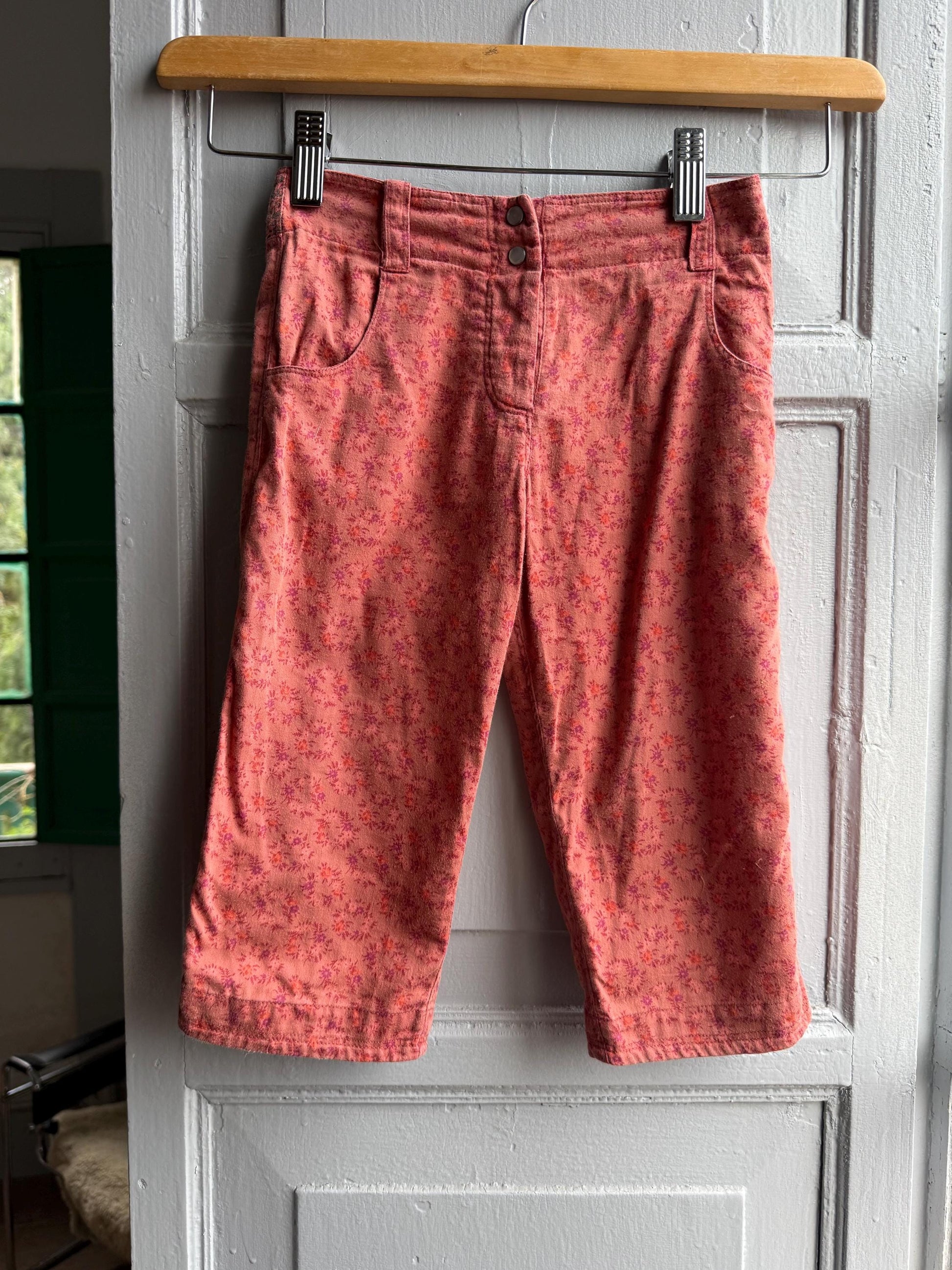 Etoile Isabel Marant Floral Pants For Girls — back view