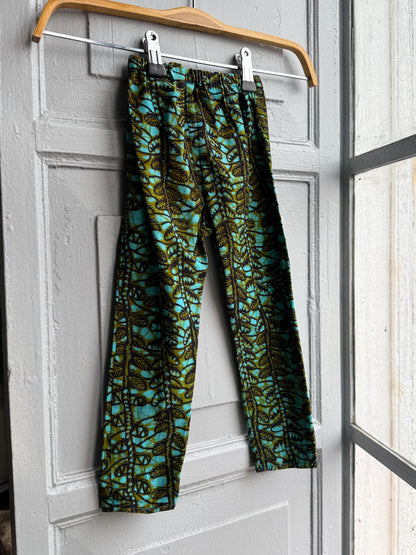 Floral Pattern Sustainable Toddler Trousers — additional view 5